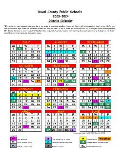 Duval County Public Schools 2023-2024 Calendar